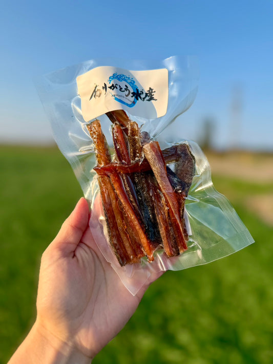 【北海道】ホッケの燻油とば|香ばしい燻製珍味・おつまみ【60g】