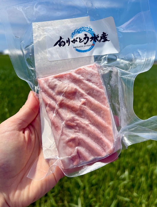 【数量限定】北海道知床 本まぐろ中トロ柵｜お刺身用
