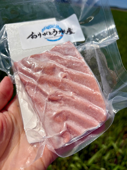 【数量限定】北海道知床 本まぐろ中トロ柵｜お刺身用