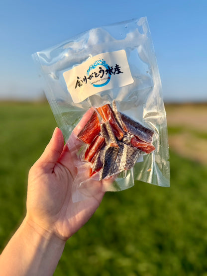 【北海道産】手造り鮭とば｜噛むほど広がる鮭の旨み【40g】